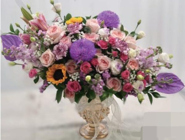 Baroque Vase Bouquet