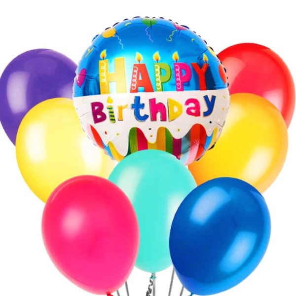 Birthday Foil and Combo Balloons