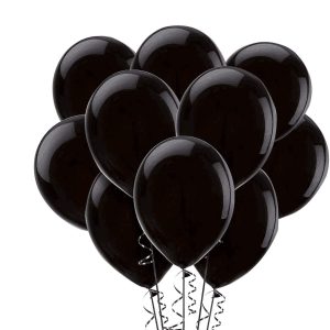 Black Latex Balloons