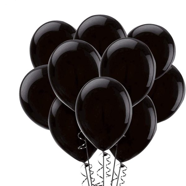 Black Latex Balloons